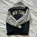 Brandy Melville Color Block New York Hoodie Photo 1