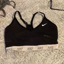 Nike Black Dri-Fit Sports Bra Photo 0