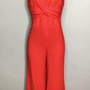 Twisted New. Lewit red cropped wide legged jumpsuit. With  detail. Size 4/6 Photo 0