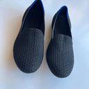 Rothy's  CLASSIC SLIP ON FLATS BLACK KNIT LOAFERS WOMENS SIZE 8 Photo 2