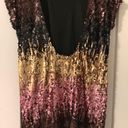 Tobi Sequin Low Back Shift Dress Photo 3