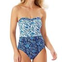 Tommy Bahama New.  blue swimsuit.  Size 8. MSRP $159 Photo 0