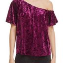 Cooper and Ella  shirt‎ purple velvet NWT XS Photo 6