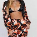 I am gia I.AM.GIA Daytona Camo Bomber Jacket Orange Photo 1