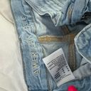 American Eagle Light Wash Ripped Jeans Photo 3