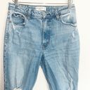 Abercrombie & Fitch  Light Wash The Skinny High Rise Curve Love Distressed Jeans Photo 1