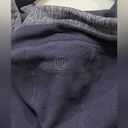 Lululemon  Apres Run Pullover Heathered Black/Navy Fleece Hoodie Size 4 Photo 10