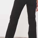 Pretty Little Thing Washed Black High Waist Straight Leg Jeans Photo 1