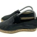 Free People  Black Leather Espadrille Flats Women's 8 US Photo 1