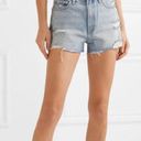 Rag and Bone  Maya High Rise Distressed Cutoff Jean Shorts Light Wash Blue 32 / 14 Photo 0