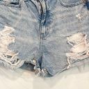 American Eagle  Distressed Mom Jeans Blue Size 8 Photo 3