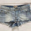 Roxy  Denim Light Was Cut Off Jean Shorts Size 25 Photo 0