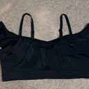 Cacique  Lightly Lined No-Wire Ruffle Off Shoulder Swim Bikini Top Black 26 Photo 6