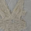 Forever 21 Cream Lace Bodysuit Photo 1