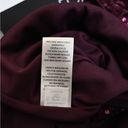 Wildfox  Womens L Armidale Sequin Crop Tank in Dark Purple NEW Photo 11