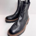 Sam Edelman  Boots Womens Size 6.5 Black Leather Laguna Chelsea Waterproof NEW Photo 4