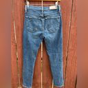 RE/DONE  High Rise Comfort Stretch Ankle Crop Jeans Mid 70s Size 28 Photo 7