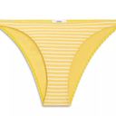 ONIA  Swim Bottoms Ashley Yellow Sun Stripe Snapdragon Beach Pool Bikini Med NWT Photo 2