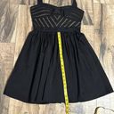 City Triangles  New Black Nude Halter Fit and Flare Midi Dress Size 11 Junior’s Photo 4