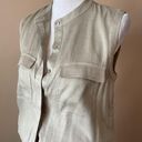 Vince  | Taupe Sleeveless Button Down Midi Dress Sz XS Photo 1