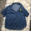 Looney Tunes Vintage  tweety bird denim button up Photo 0