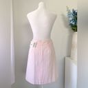 Petite Sophisticate NWT  Pink & White Seersucker Skirt Photo 3