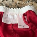 Victoria's Secret Victoria Secret Womens Red Crochet Trim High Rise Sleep Shorts Red S Photo 7