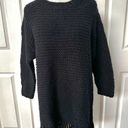 Elizabeth and James  black fringe sweater/dress Photo 1