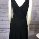 Ralph Lauren Lauren  black sleeveless criss cross dress size small Photo 7