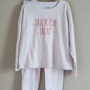 Rae Dunn  2 Piece Sweatshirt Jogger Set Size Large Halloween Photo 0