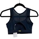 Harper NEW Cleo  Sports Bra Size XS Womens Glow Bralet Navy Mesh With Pads Run Photo 1