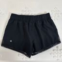 Lululemon Two With One Short Reversible 3" Black/Sea Spray Alpine White Dark - 8 Photo 5