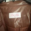 Pink Lily Boutique Brown Trench Coat Photo 1