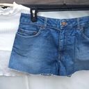 Roxy New Women’s  Raw Hem High Rise Denim Jean Shorts Photo 0