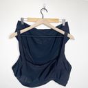 Aerie  Crossover High Waisted Bikini Two Piece Swim Set Black Plus Size XXL Photo 2