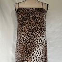 re:named  Leopard Slip Dress Size S Mini Brown Black Spaghetti Straps New D1818 Photo 11