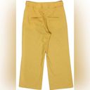 Veronica Beard  • Aubrie High Rise Wide Leg Linen Crop Pant Vintage Yellow Photo 8