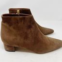 Manolo Blahnik Crik Suede Booties Photo 2