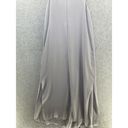 The Row all: Women's Shift Maxi Dress Sleeveless Solid Gray Size Medium Photo 1