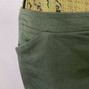 New York & Co. Stretch Twill Khaki Pencil Skirt Olive 6 Photo 4