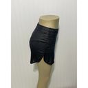 Good American  Women's The Running Short Moonlight Metallic Sparkle Black 0 XS Photo 3