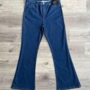 Banana Republic NEW  High Rise Flare Jeans Dark Blue Stretch Denim Plus Size 33 Photo 0