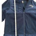 NFL Team Apparel  women’s Patriots zip up fleece jacket sz L Photo 4