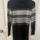 Loft Size XS Long Sleeve Black Turtle Neck Sweater Dress Photo 0