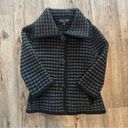 Jones New York  Check Jacket 100% Merino Wool Size Small Photo 0