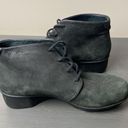 Dansko  Lucille Suede Ankle Chukka Booties In Dark Grey Photo 9