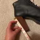 Black Platform High Heel Boots Size 7.5 Photo 6