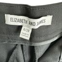 Elizabeth and James  Black High Rise Ankle Dressy Trouser Pants Size 6/28 Photo 6