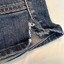 Gap  Denim Women's Low Rise Jean Shorts Dark Wash Stretch Sz 24 00 3.5” Larchmont Photo 12