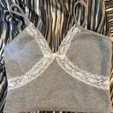 lace tank top Gray Photo 0